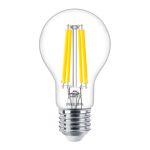 Philips MASTER Value LED Bulbo E27 Pera Chiara 11.2W 1521lm - 927 Bianco Molto Caldo | Miglior resa cromatica - Dimmerabile - Sostitutiva 100W