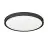 Eglo Luce da soffitto Illuminazione del bagno Fueva 6 Plastica Nero 14.2W 2000lm - 827-840-865 CCT