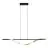 Eglo Luce Pendente Conaprato Acciaio Brushed Ottone, Nero 20W 2500lm - 827-840-865 CCT | Dimmerabile