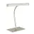 Eglo Lampada Da Tavolo Riccione Acciaio Nichel Satinato 5W 500lm - 827-840-865 CCT | Dimmerabile