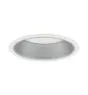 Philips Downlight LED LuxSpace Compatto Altezza ridotta DN570B 16.5W 2200lm 80D - 830 Luce Calda | 214mm - Aluminium Riflettore Mat